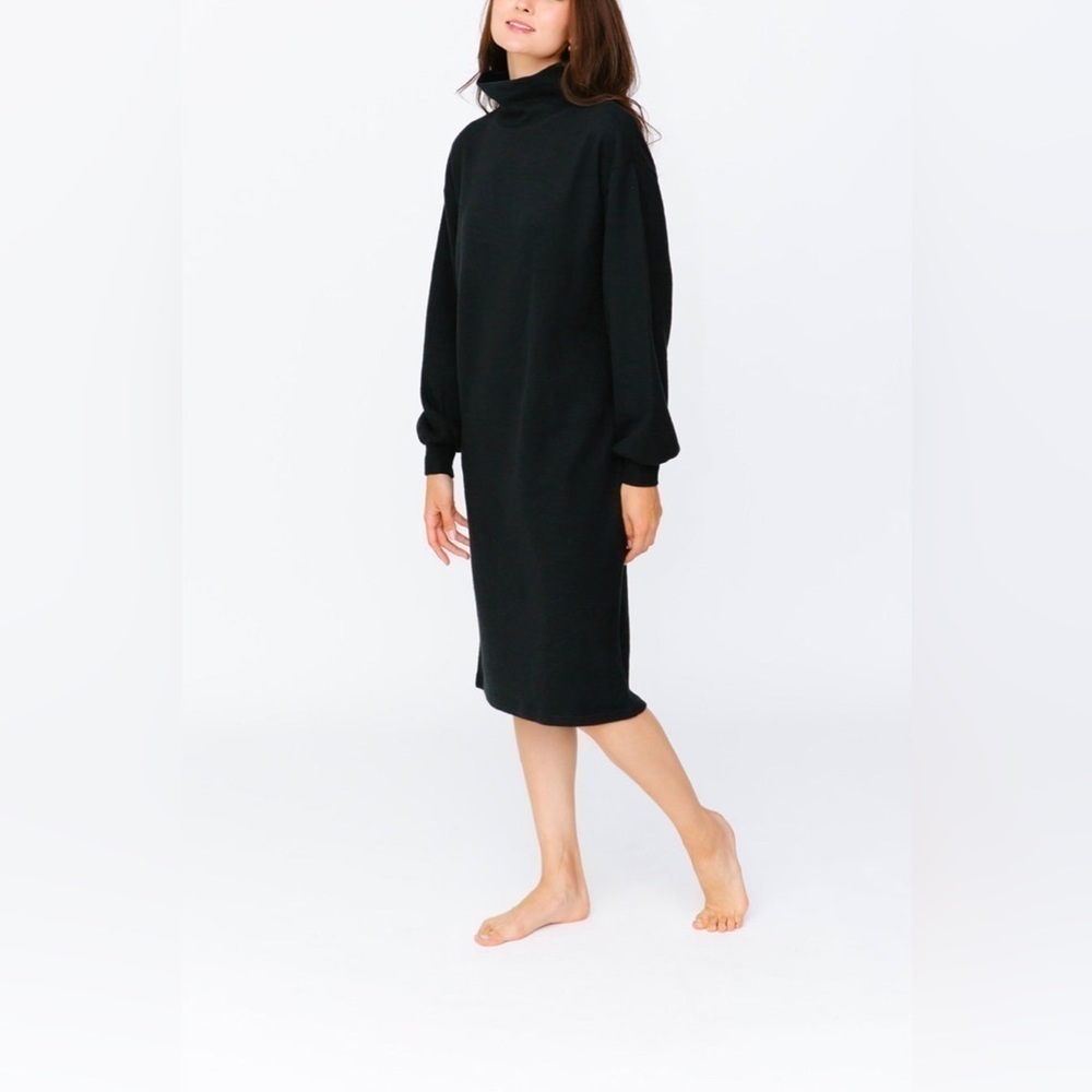 Smash + Tess The Sweater Dress- Midnight Black